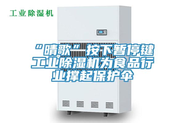 “晴歌”按下暫停鍵 工業(yè)除濕機為食品行業(yè)撐起保護傘