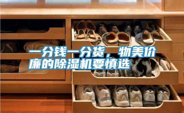 一分錢(qián)一分貨,物美價(jià)廉的除濕機(jī)要慎選