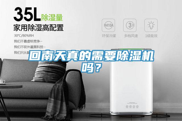 回南天真的需要除濕機(jī)嗎?