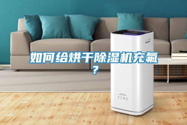 如何給烘干除濕機充氟?