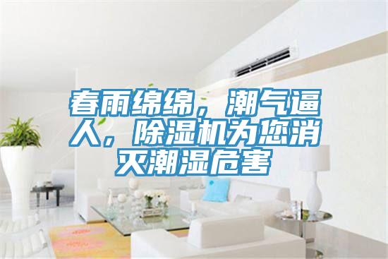 春雨綿綿,潮氣逼人,除濕機(jī)為您消滅潮濕危害