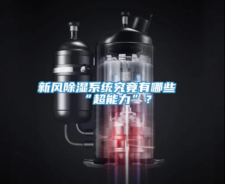 新風(fēng)除濕系統(tǒng)究竟有哪些“超能力”?