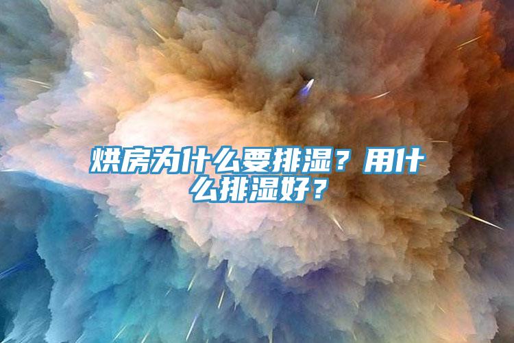 烘房為什么要排濕?用什么排濕好?