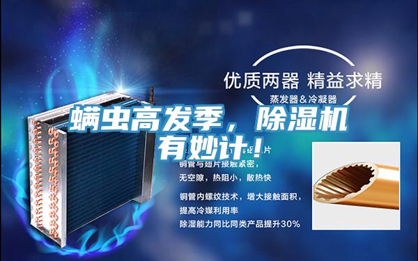 螨蟲高發季,除濕機有妙計!