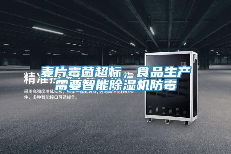 麥片霉菌超標，食品生產需要智能除濕機防霉