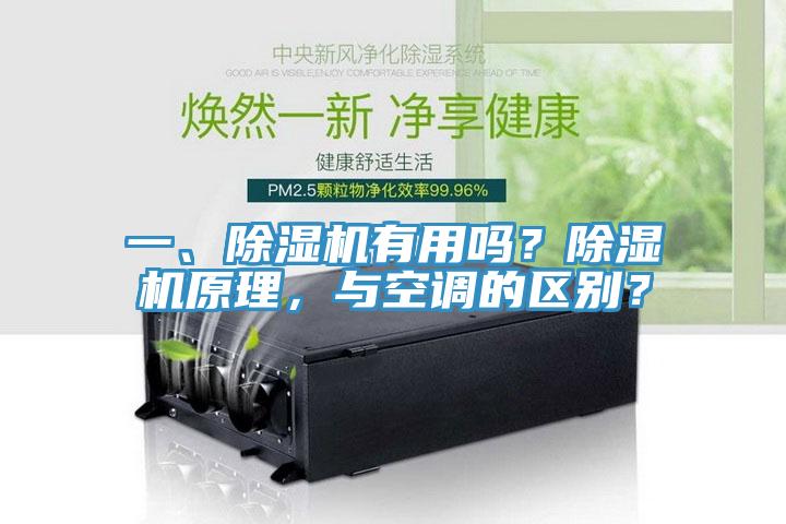 一、除濕機有用嗎?除濕機原理,與空調的區別?