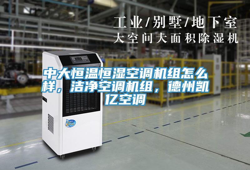 中大恒溫恒濕空調機組怎么樣,潔凈空調機組,德州凱億空調