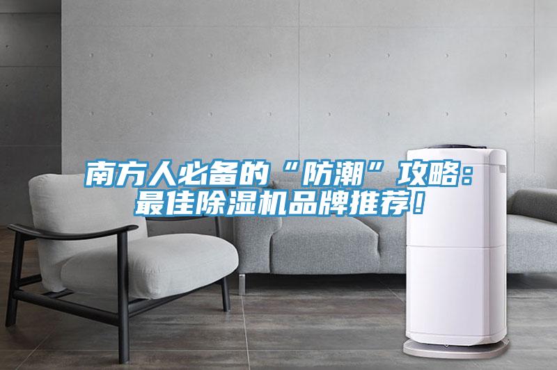南方人必備的“防潮”攻略：最佳除濕機品牌推薦！
