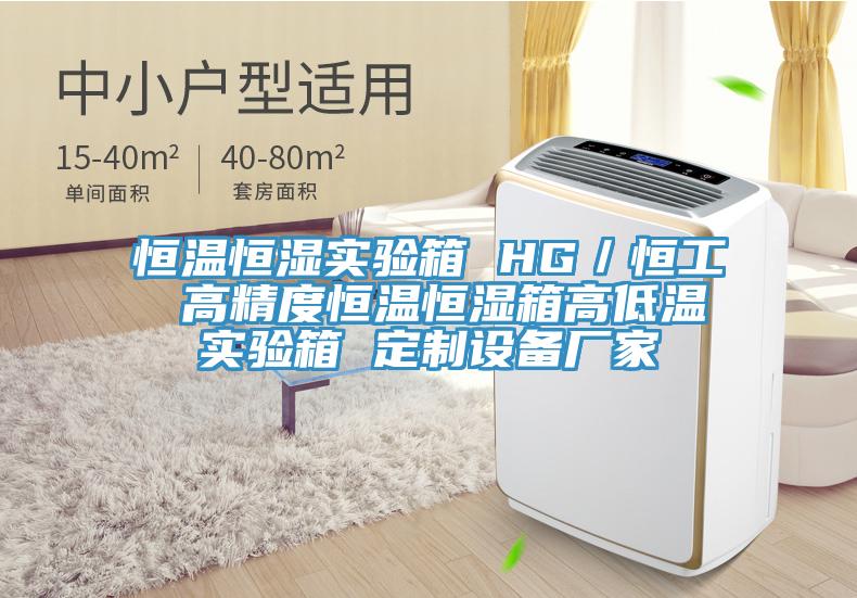 恒溫恒濕實驗箱 HG/恒工 高精度恒溫恒濕箱高低溫實驗箱 定制設備廠家