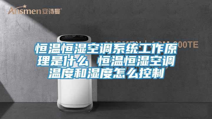 恒溫恒濕空調系統(tǒng)工作原理是什么 恒溫恒濕空調溫度和濕度怎么控制