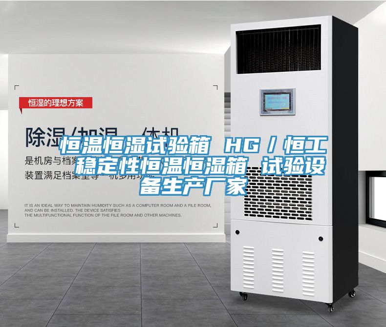 恒溫恒濕試驗箱 HG/恒工 穩(wěn)定性恒溫恒濕箱 試驗設(shè)備生產(chǎn)廠家