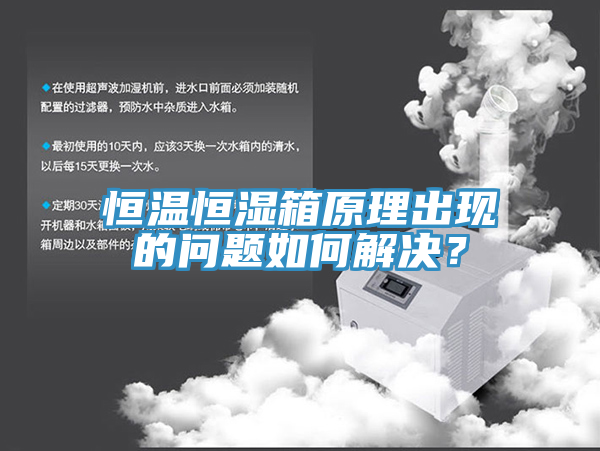 恒溫恒濕箱原理出現的問題如何解決？