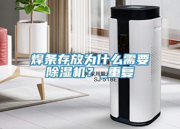 焊條存放為什么需要除濕機？_重復