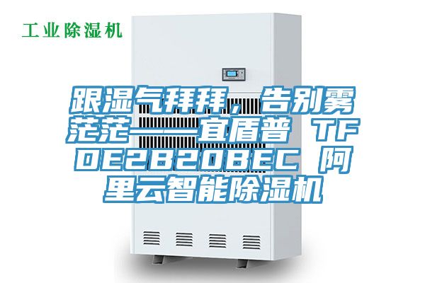 跟濕氣拜拜,告別霧茫茫——宜盾普 TFDE2B20BEC 阿里云智能除濕機