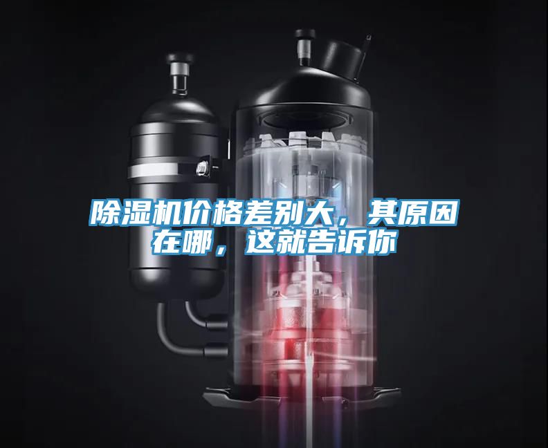 除濕機價格差別大,其原因在哪,這就告訴你