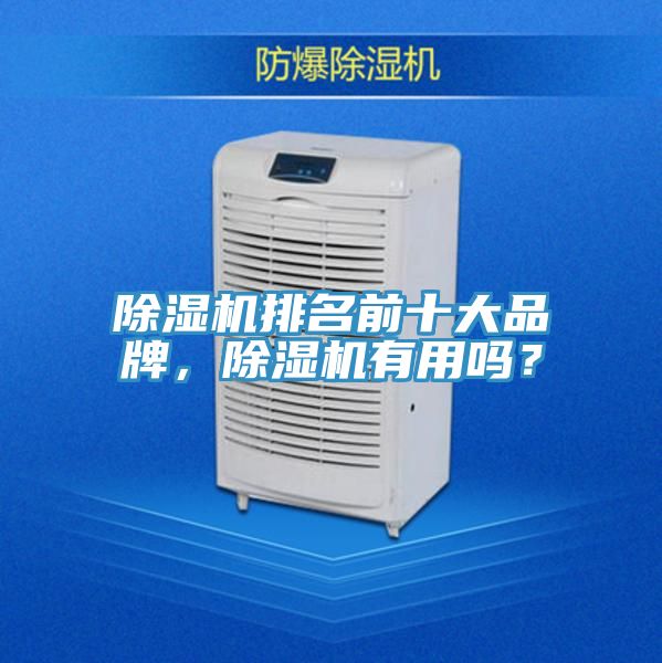 除濕機排名前十大品牌，除濕機有用嗎？